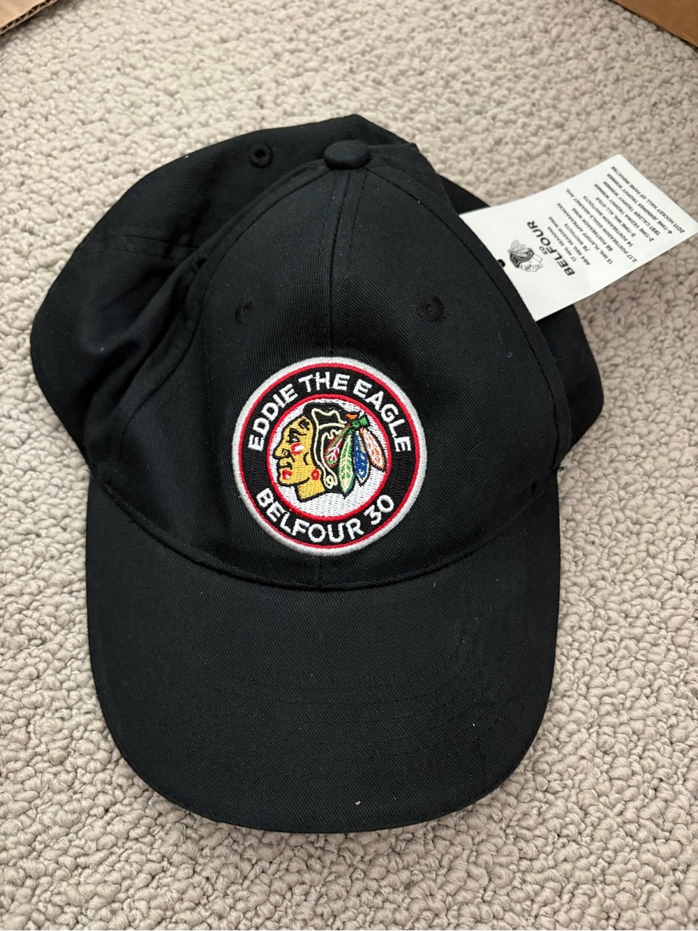 Chicago Blackhawks ComEd Ed Belfour Cap